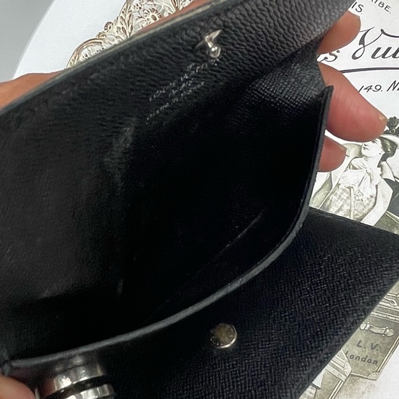 Authentic Large Louis Vuitton Damier Graphite Porte Cles Voiture Key Case❤️ - Picture 7 of 16